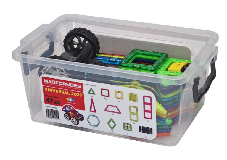 Magformers - Box Universal 2023, 47 dílků