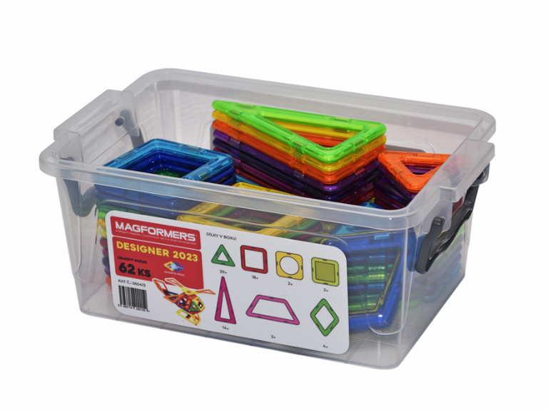 Magformers - Box Designer 2023, 62 dílků