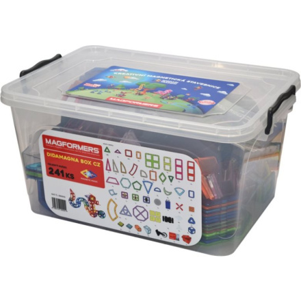 Magformers - Box Didamagna CZ, 241 dílků