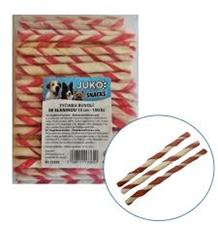 Tyčinka buvolí se slaninou JUKO Snacks 13 cm (100 ks)