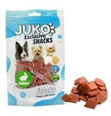 Rabbit big bites 3 x 2 cm JUKO Snacks 70g