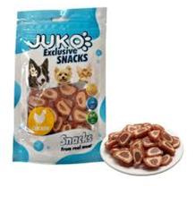 Chicken & Pollock chips JUKO Snacks 70g