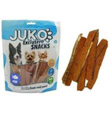 Salmon Strip with Fish Skin JUKO Snacks  250g