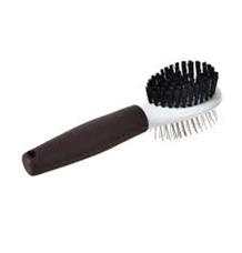 Kartáč oboustranný kulatý S / 6 x 20,5 cm