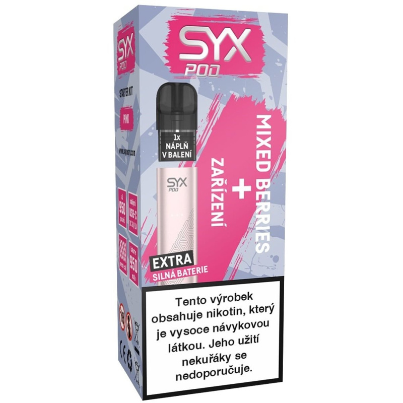 SYX Pod Starter kit Pink