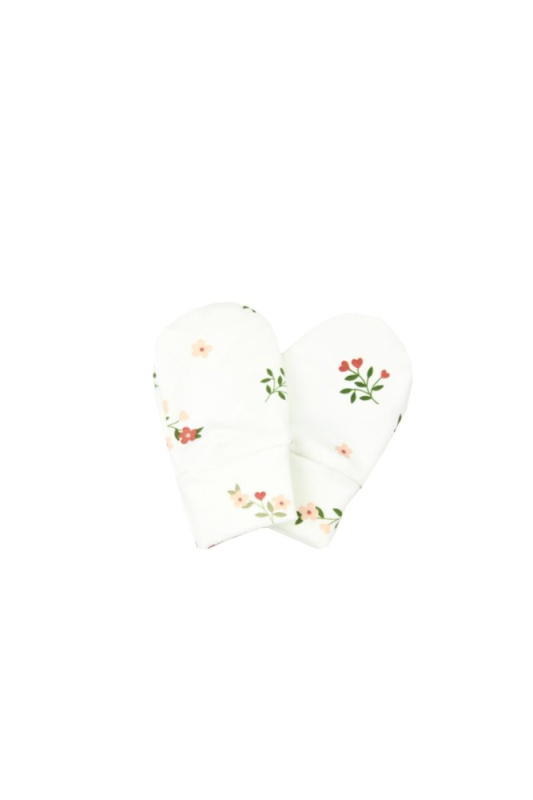 enie baby Novorozenecké rukavičky vel. 50-56 FLOWER