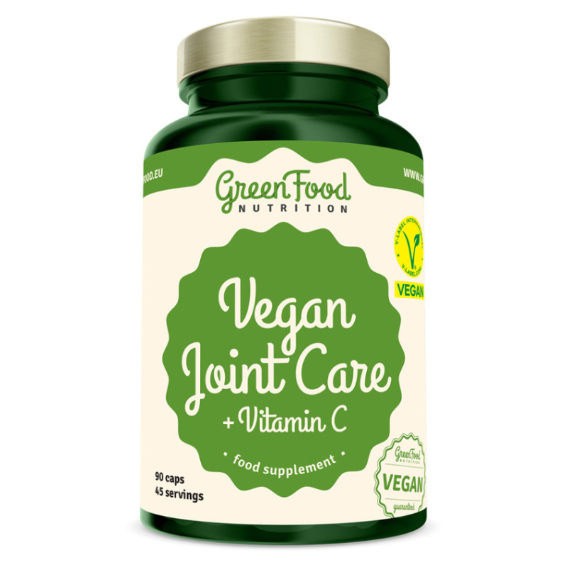 GreenFood Kloubní výživa s vitamínem C 90 kapslí