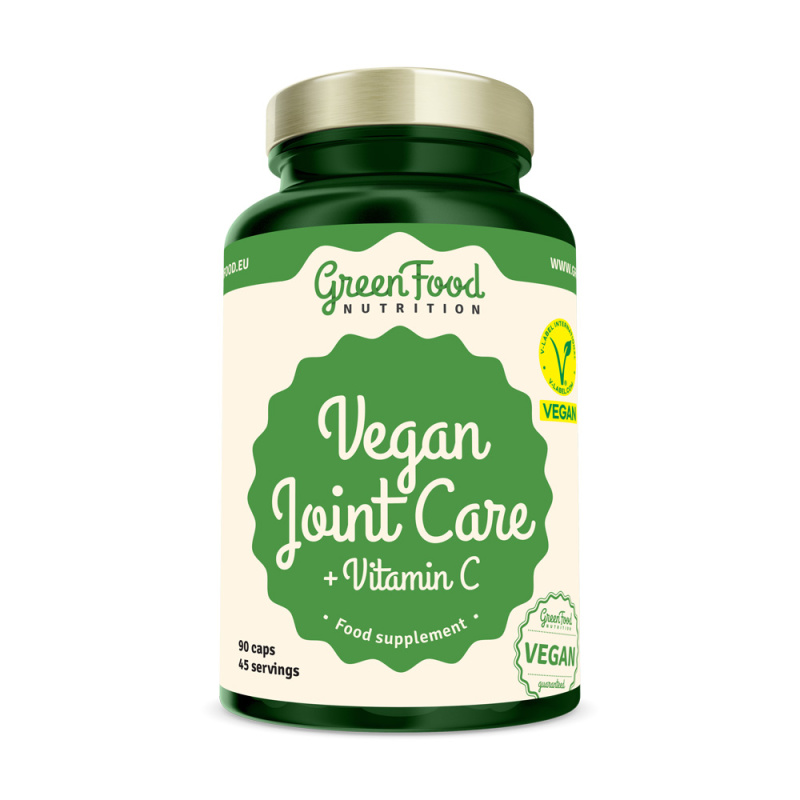 GreenFood Kloubní výživa s vitamínem C 90 kapslí