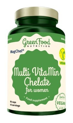 GreenFood Multi VitaMin Chelát pro ženy 90 kapslí