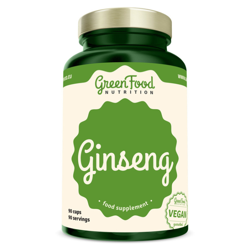GreenFood Ženšen 90 kapslí