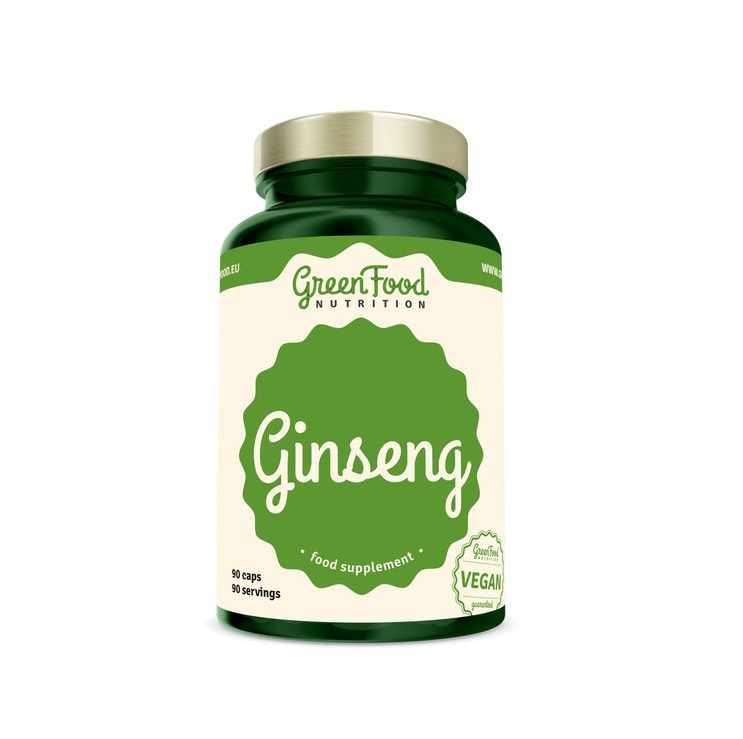 GreenFood Ženšen 90 kapslí