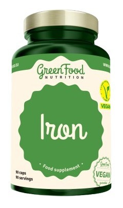 GreenFood Železo 90 kapslí