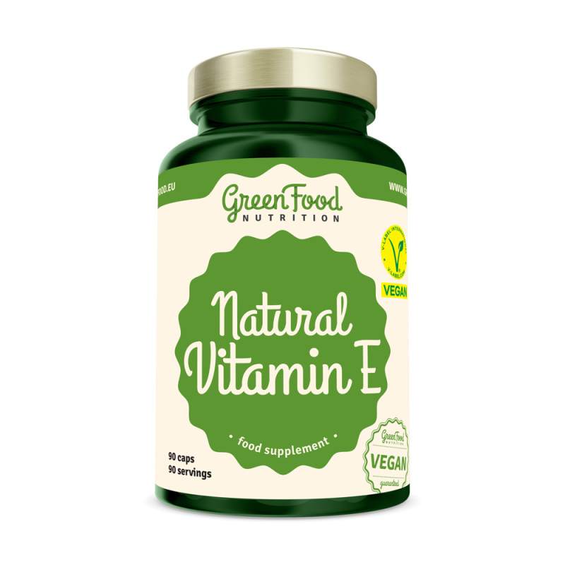 GreenFood Nutrition GreenFood Vitamin E D-Alpha Tokoferyl, 90 ks