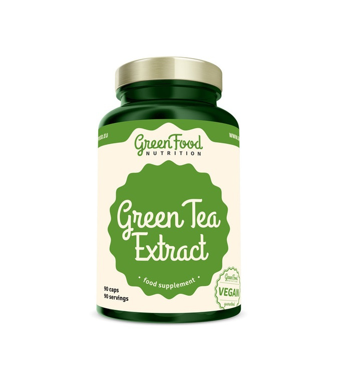 GreenFood Nutrition GreenFood Zelený čaj extrakt, 90 ks