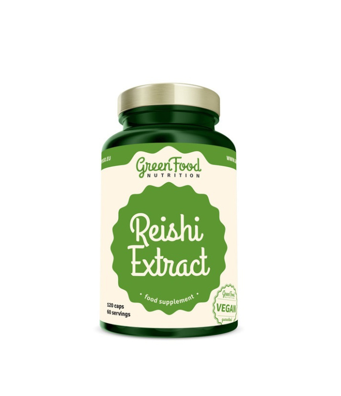 GreenFood Reishi Extrakt 120 kapslí