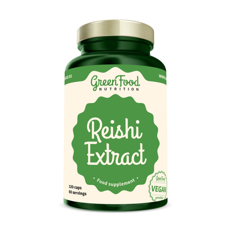 GreenFood Reishi Extrakt 120 kapslí