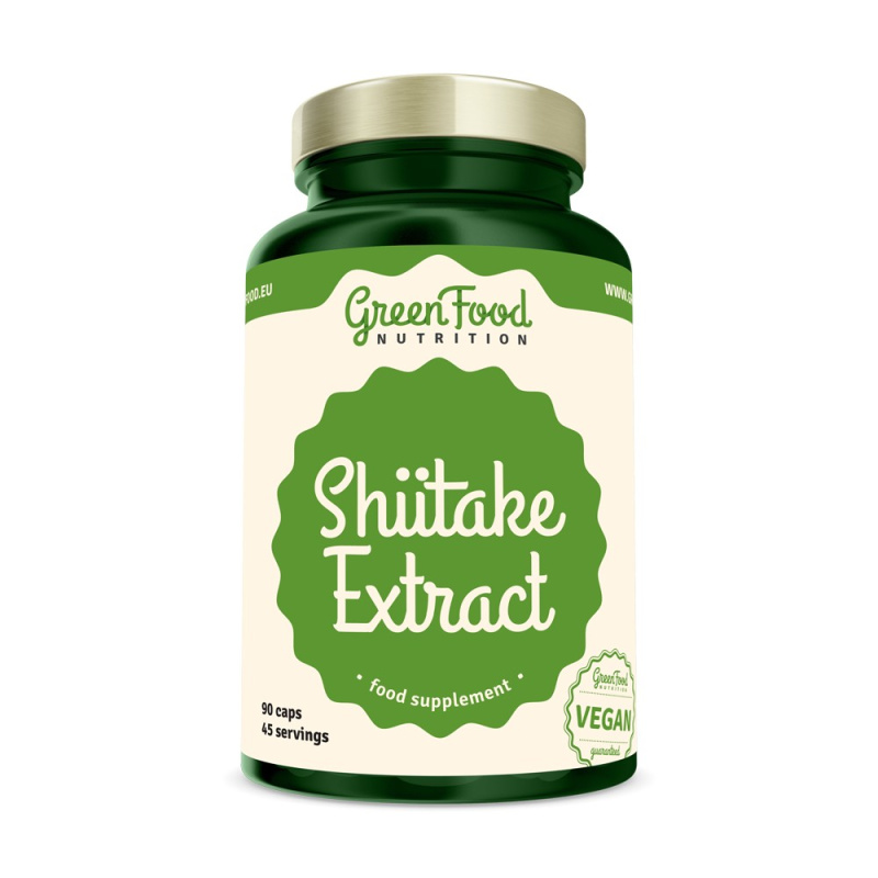 GreenFood Shiitake Extract 120 kapslí
