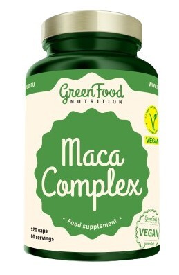 GreenFood Maca Complex 120 kapslí