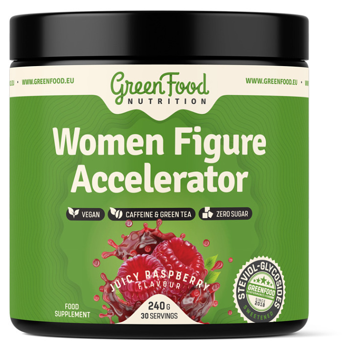 GreenFood Women Figure Accelerator 240 g - malina