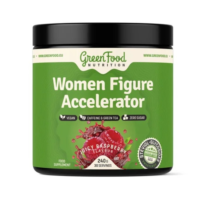 GreenFood Women Figure Accelerator 240 g - malina
