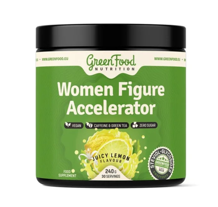 GreenFood Women Figure Accelerator 240 g - citron