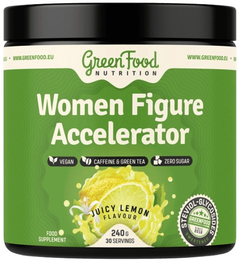 GreenFood Women Figure Accelerator 240 g - citron
