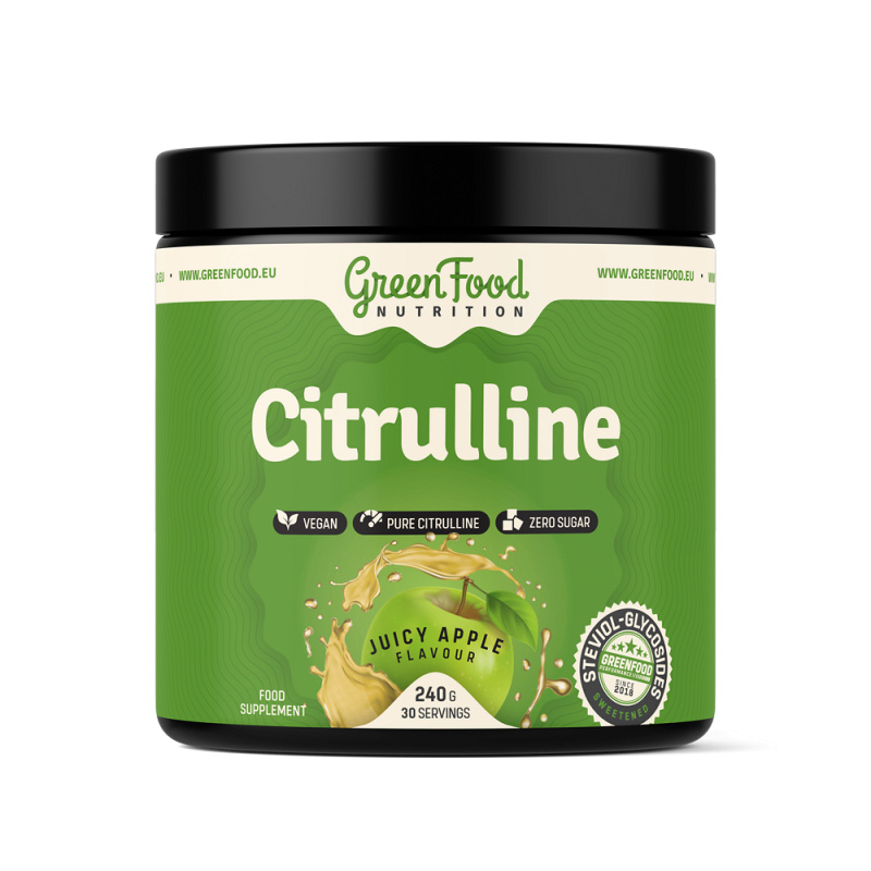 GreenFood Citrulline 240 g - jablko