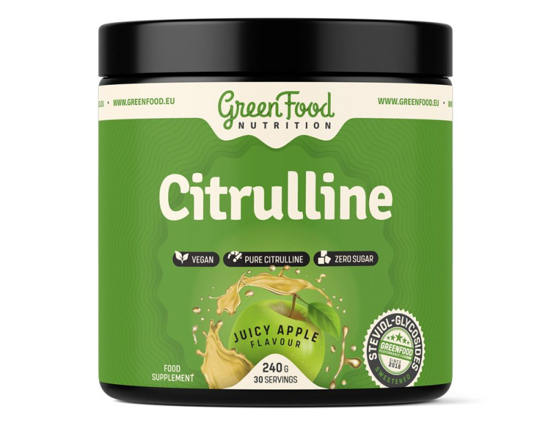 GreenFood Citrulline 240 g - jablko