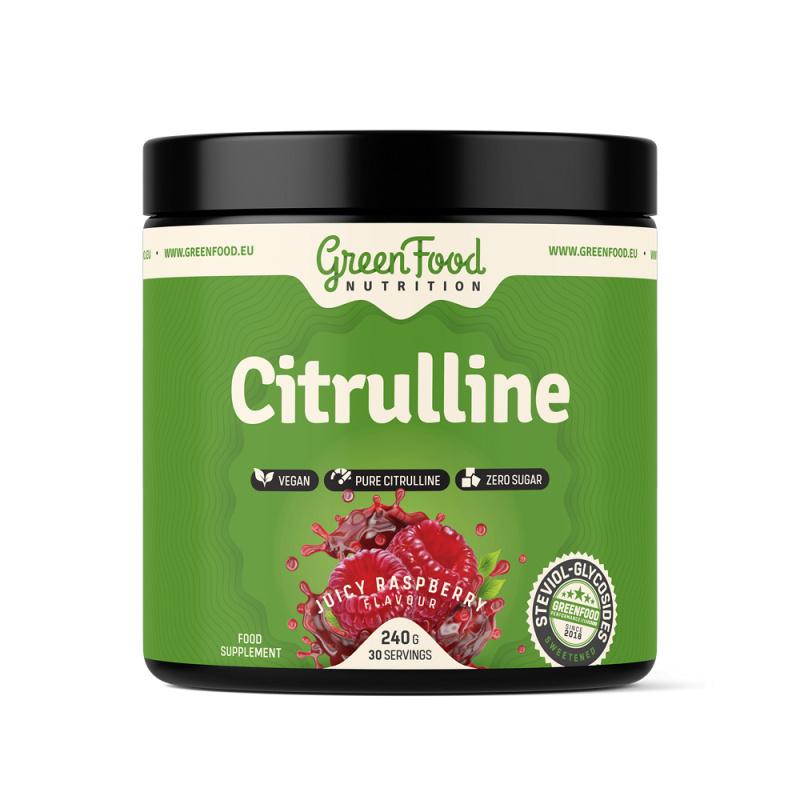 GreenFood Citrulline 240 g - malina