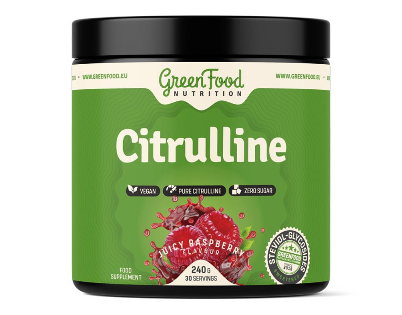 GreenFood Citrulline 240 g - malina