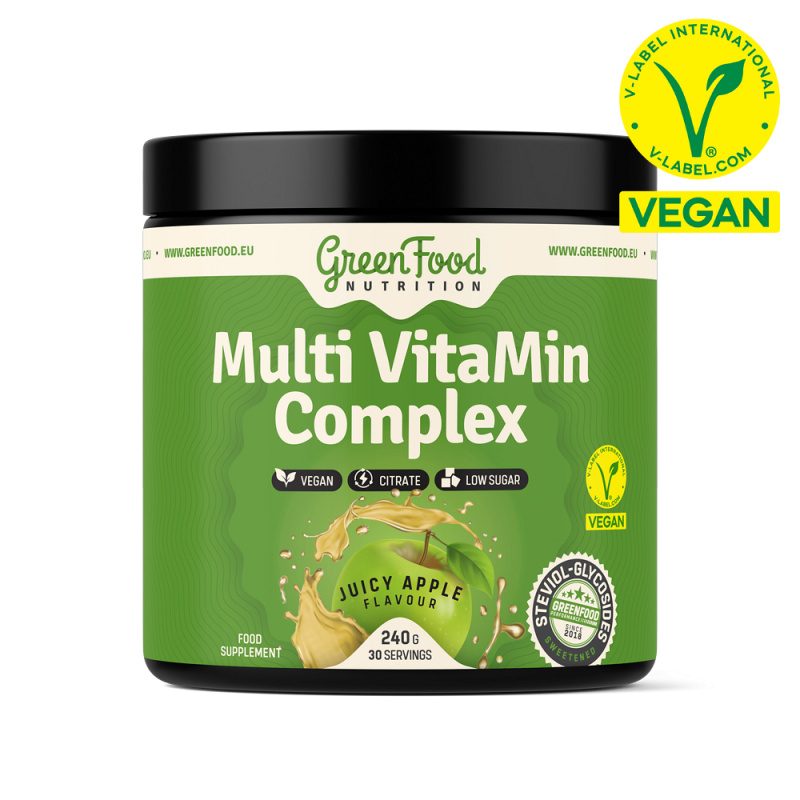 GREENFOOD NUTRITION Multi VitaMin Complex juicy apple 240 g