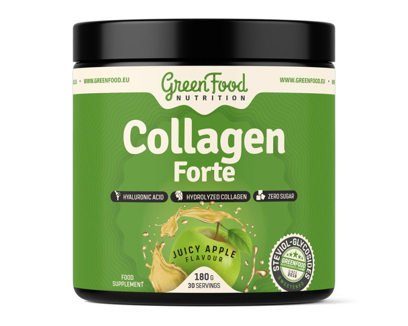 GreenFood Collagen forte 180 g - jablko