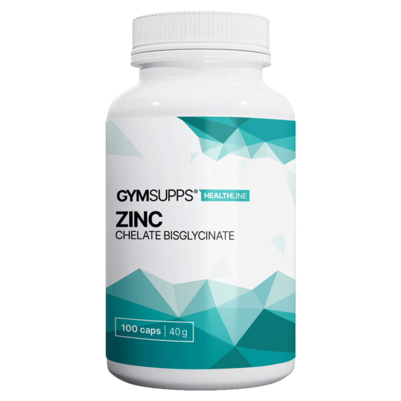 Gymsupps Zinc Chelate Bisglycinate - 100 kapslí
