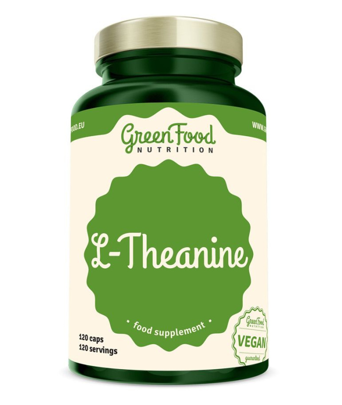 GreenFood Nutrition GreenFood L-Theanine, 120 ks