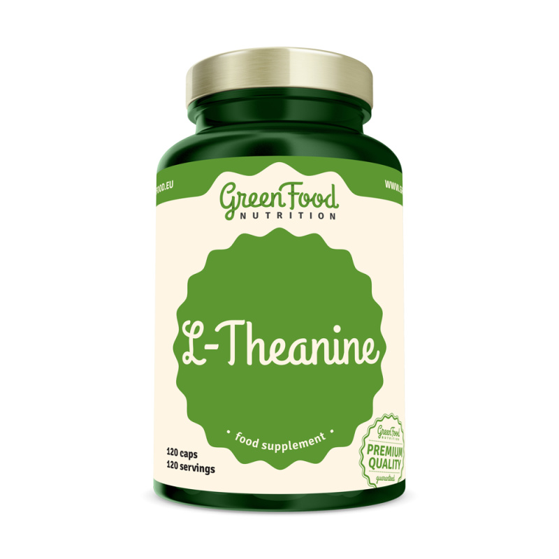 GreenFood Nutrition GreenFood L-Theanine, 120 ks