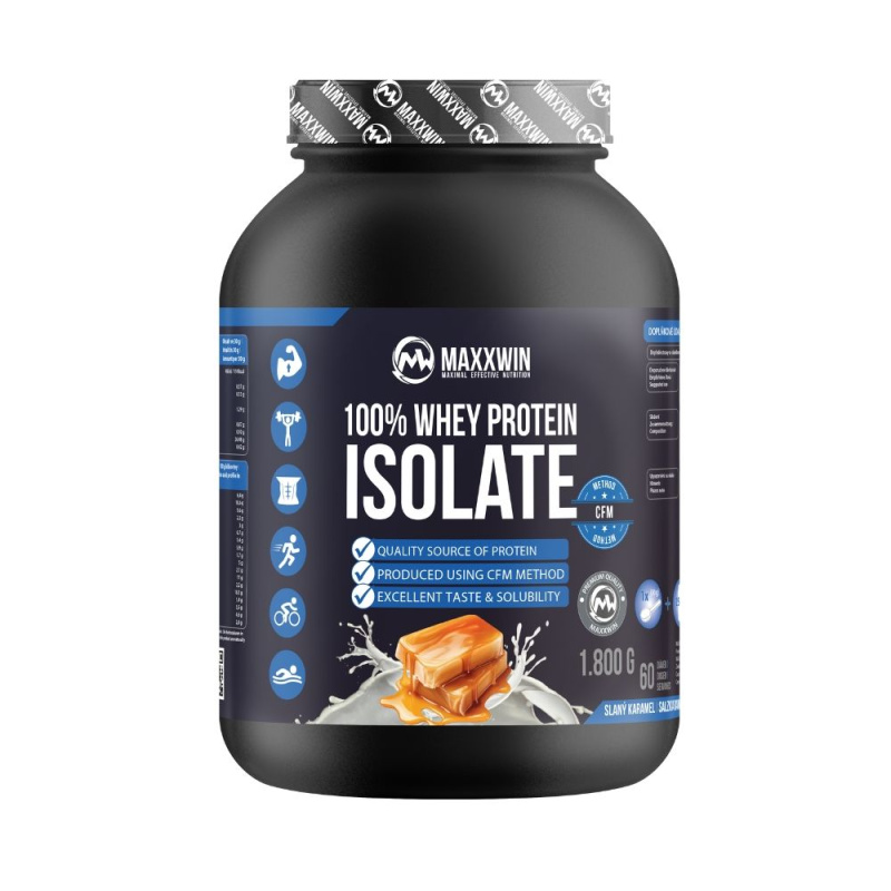 MAXXWIN Iso protein 90 slaný karamel 1800 g