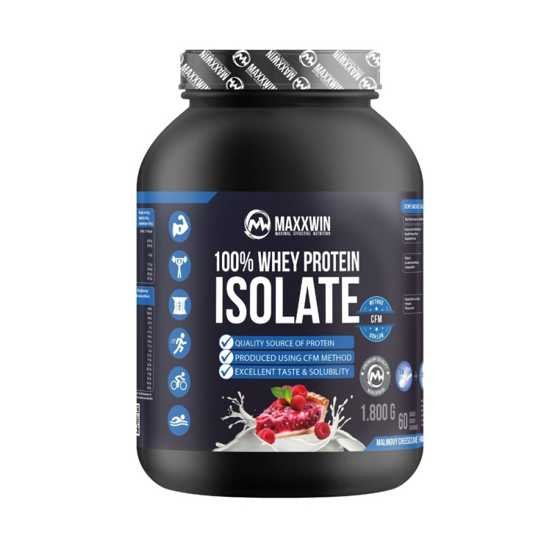 MAXXWIN ISO PROTEIN 90 1800 g - malinový cheesecake