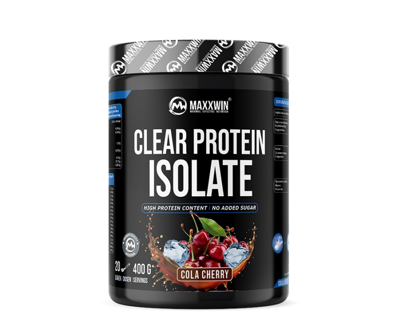 MAXXWIN Clear protein isolate cola a višeň 400 g