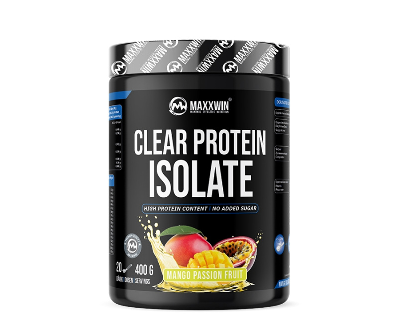 MAXXWIN Clear Protein Isolate 400 g - mango/ maracuja