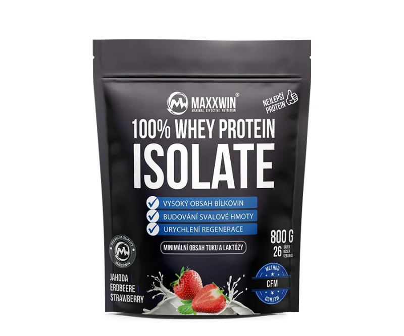 MAXXWIN ISO PROTEIN 90 jahoda 800 g