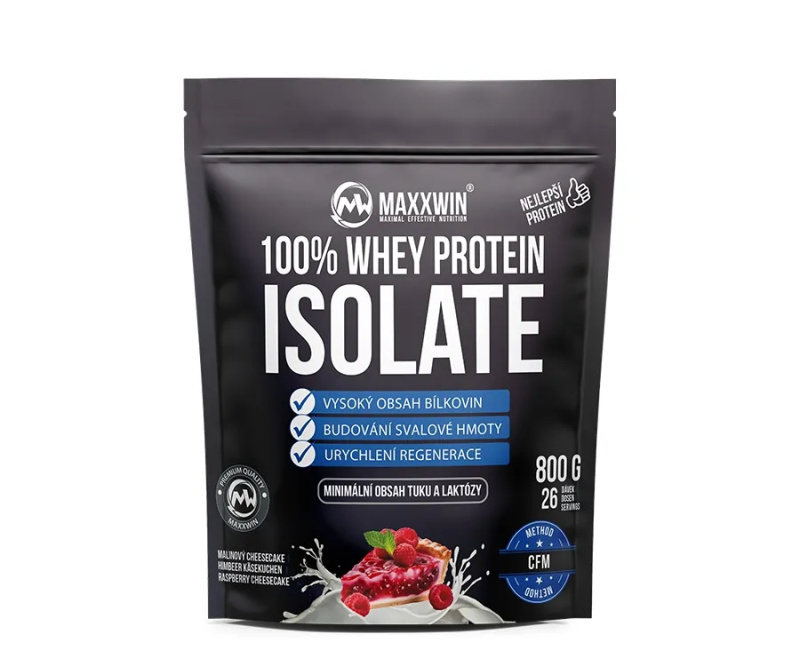 MAXXWIN ISO PROTEIN 90 cheesecake malina 800 g