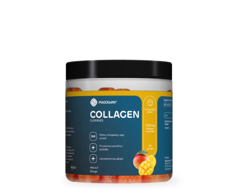 MAXXWIN COLLAGEN GUMMIES mango 60 gumídků