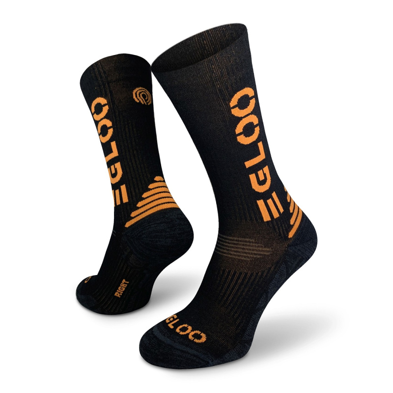 EGLOO MERINO HBS Hike&Bike ponožky, černá Velikost: L-XL/42-47