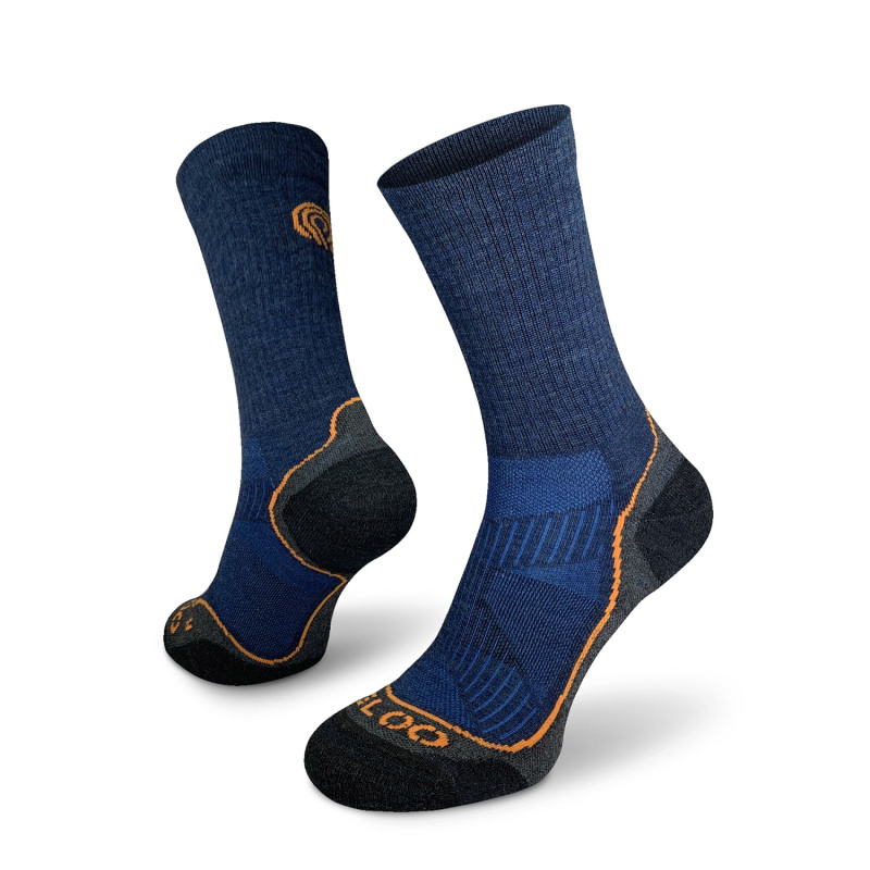 EGLOO MERINO TSM Light Trek ponožky, modrá Velikost: M/39-41
