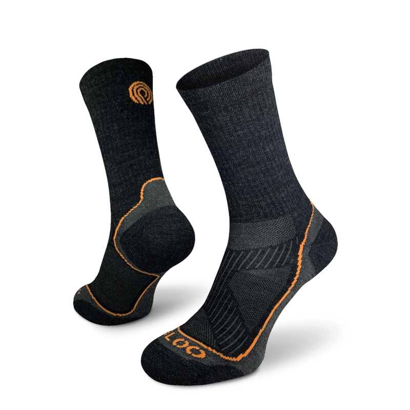 EGLOO MERINO TSM Light Trek ponožky, šedá Velikost: S/36-38