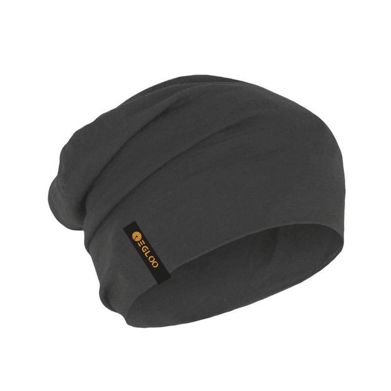 EGLOO MERINO LIGHT čepice NJORD, černá Velikost: M