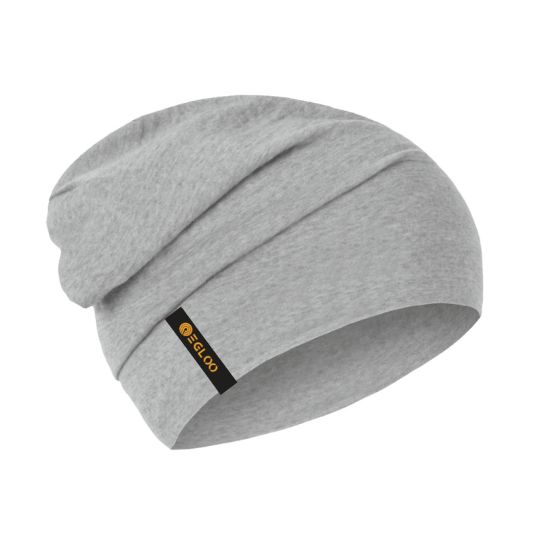 EGLOO MERINO LIGHT čepice NJORD, šedá Velikost: L