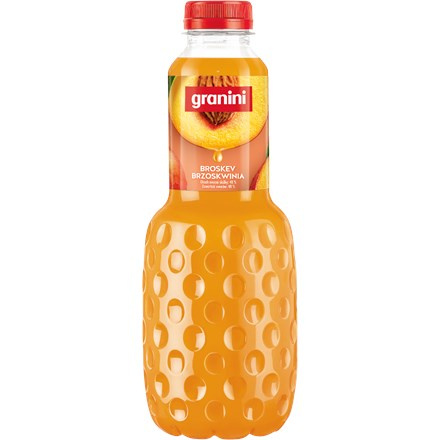 Granini - ovocný nektar - broskev, 1 l