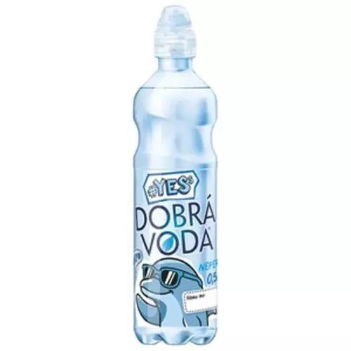 Dobrá voda YESs neperlivá 0,5 l