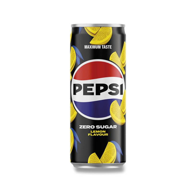 Pepsi Lemon Zero - kolový nápoj - 0,33 l